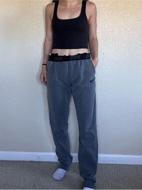 Grey Nike Drifit Sweatpants